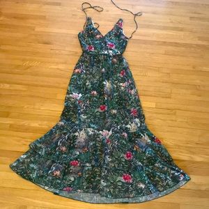 NWT 🌏H&M Conscious Collection Tropical Maxi Dress